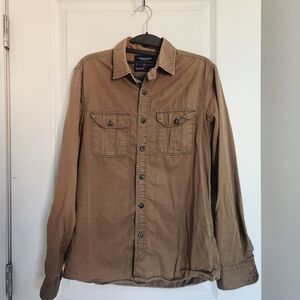 American Eagle Mens Cotton Button Down